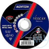  Зачистной круг Norton-Vulcan по нерж. стали, NV, 27, ø 180x8,0x22,23, 80 m/sec 66252830806 АбразивПромТорг